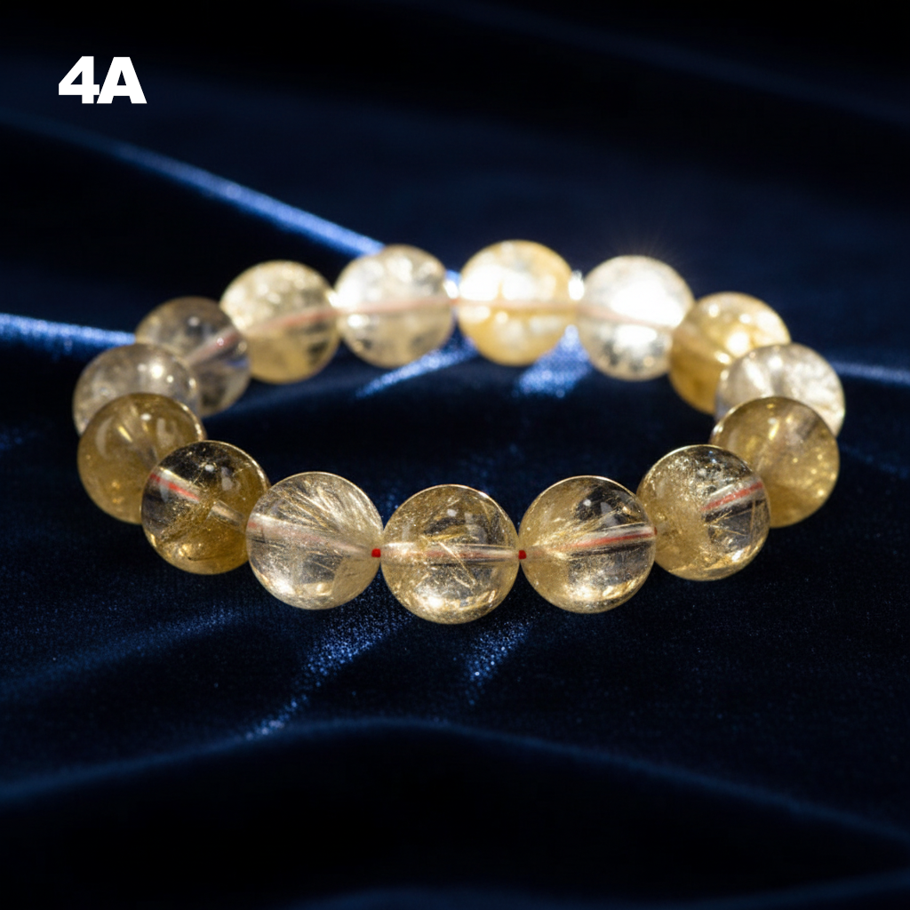 Natural Citrine Bracelet | November Birthstone “Stone of Prosperity”