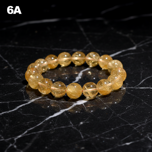 Natural Citrine Bracelet | November Birthstone “Stone of Prosperity”