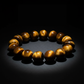 A Grade Natural Tiger Eye Bracelet | South African Cat’s Eye Gemstone with Distinct Tiger Stripes