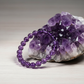 7A Uruguay Amethyst Bracelet | Natural Violet Quartz Crystal
