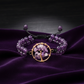 Handmade Crystal Bracelet | Amethyst / Clear Quartz Options, Tree of Life Pendant, Double Strand Design