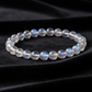 ✨ Natural Blue Moonstone Bracelet | Collector’s Grade White Moonstone Labradorite